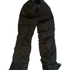 TSLS Women’s Black Cargo Snow Pants